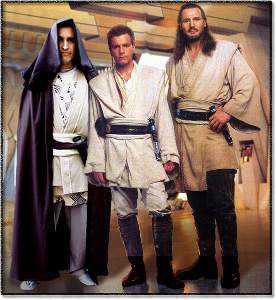 V-Kei, Obi-Wan, and Qui-Gon - a very RARE photo.